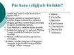 Prezentācija 'Reliģiskās konfesijas Latvijā', 20.