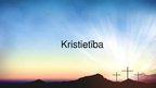 Prezentācija 'Kristietība', 1.