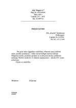 Paraugs 'Lietišķie dokumenti - pasūtījums, piedāvājums, reklamācija, atbilde uz reklamāci', 3.