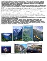 Konspekts 'Tūrisms Norvēģijā', 1.