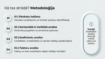 Prezentācija 'Finanšu pārskatu analīze Latvijā', 4.