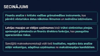 Prezentācija 'Finanšu pārskatu analīze Latvijā', 13.