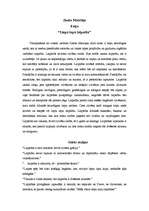 Konspekts 'Zenta Mauriņa "Liepu lapu laipnība"', 1.