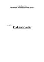 Prakses atskaite 'Prakse grāmatvedībā un lietvedībā', 1.