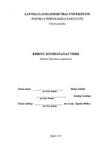 Referāts 'Ēdiena izsniegšanas veidi', 1.