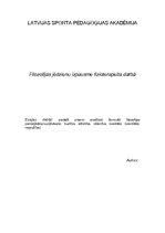 Eseja 'Filosofijas jēdzienu izpausme fizioterapeita darbā', 1.