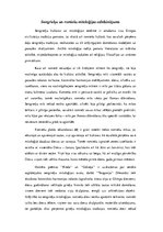 Eseja 'Sengrieķu un romiešu mitoloģijas salīdzinājums', 1.