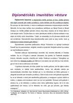Referāts 'Diplomātiskā imunitāte, tās robežas', 5.
