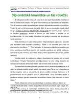 Referāts 'Diplomātiskā imunitāte, tās robežas', 7.