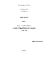 Eseja 'Varas dalīšana', 1.