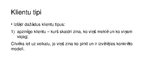 Prezentācija 'Klientu tipi', 5.
