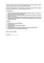 Paraugs 'Prasības pieteikums par darba tiesisko attiecību uzteikuma atzīšanu par pretties', 2.