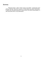 Referāts 'Jauniešu vērtības un vajadzības', 11.