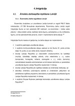 Referāts 'Datorizēta ekonomisko procesu analīze. Migrācijas ietekme uz iedzīvotāju skaitu ', 21.