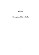 Referāts 'Pieauguša cilvēka attīstība', 1.