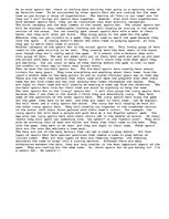 Eseja 'The Sports Fan', 1.