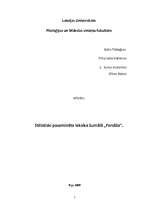 Referāts 'Stilistiski pazemināta leksika žurnālā "Forsāža"', 1.