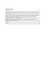 Referāts 'Military Cooperation among Visegrad Countries', 2.