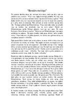 Eseja 'Kārļa Skalbes pasaku analīze', 1.