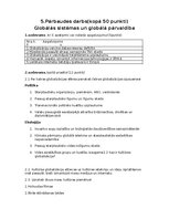 Paraugs 'Globālās sistēmas un globālā pārvaldība', 1.