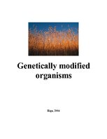 Konspekts 'Genetically Modified Organisms', 1.