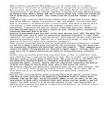 Eseja 'A Brief Essay on Genetically Engineered Foods', 1.