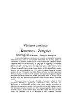 Referāts 'Vēstures avoti par  Kurzemes - Zemgales hercogisti', 1.