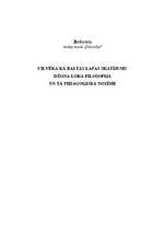 Referāts 'Cilvēka kā baltas lapas skatījums Džona Loka filosofijā un tā pedagoģiskā nozīme', 1.