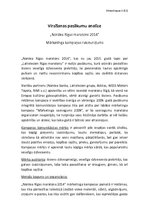 Eseja 'Virzīšanas pasākumu analīze. Nordea Rīgas maratons', 1.