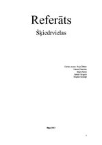 Konspekts 'Šķiedrvielas', 1.