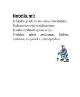 Konspekts 'Stafetes uzdevums 9.klases sporta ieskaitei', 2.