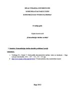 Konspekts 'Komunikācijas tiesību aktuālās problēmas Latvijā', 1.