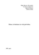 Referāts 'Siltums, tā daudzums un vielu pārvērtības', 1.