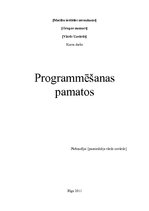 Paraugs 'MasterCam programmēšana', 1.