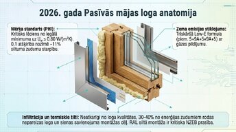 Prezentācija 'Logi un stiklojums kā energoefektīvas projektēšanas epicentrs', 5.