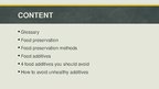 Prezentācija 'Food Additives', 2.