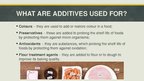 Prezentācija 'Food Additives', 11.