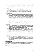 Referāts 'White Color', 4.