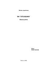 Biznesa plāns 'SIA ''Cits Dizains''', 1.