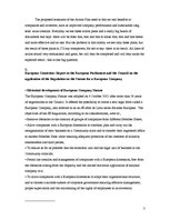 Konspekts 'Corporate Governance in European Union. European Company Law', 3.