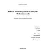 Referāts 'Sadzīves atkritumu problēmas risinājumi Ozolnieku novadā', 1.
