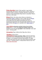 Referāts 'Čehijas ceļojuma plāns septiņām dienām', 3.