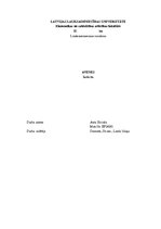 Referāts 'Avenes', 1.