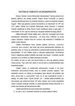 Referāts 'Entonija Gidensa modernitātes izpratne', 4.