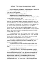 Eseja 'Epifānijas "Visas pieturas zīmes ir izdomātas..." analīze', 1.