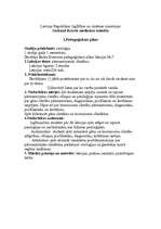 Konspekts 'Pedagoģiskais plāns', 3.