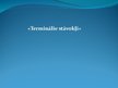Prezentācija 'Terminālie stāvokļi', 1.