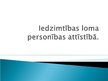 Prezentācija 'Iedzimtības loma personības attīstībā', 1.