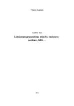 Eseja 'Lietojumprogrammatūras attīstības tendences', 1.