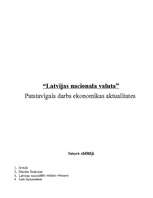 Referāts 'Latvijas nacionālā valūta', 1.